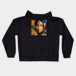 Asian Abstract #27 Kids Hoodie